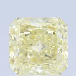1.04ct RADIANT Fancy Yellow VS1 Coloured Lab diamond