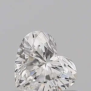 0.51ct HEART E VVS2 Natural diamond