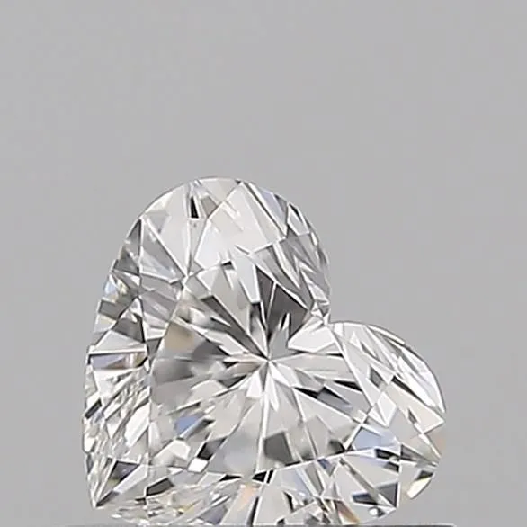 0.51ct HEART E VVS2 Natural diamond