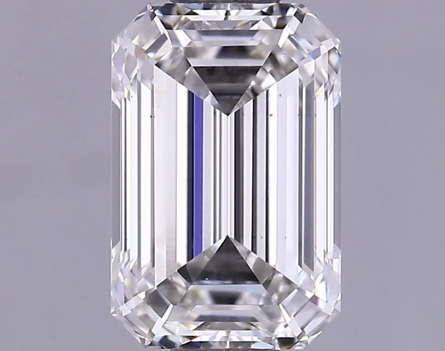 0.81ct EMERALD F VS1 Lab Grown diamond