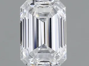 0.79ct EMERALD D VS2 Lab diamond