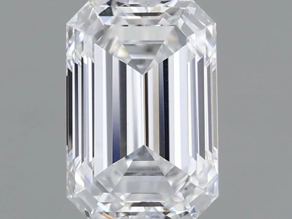 0.79ct EMERALD D VS2 Lab diamond