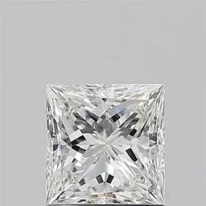 1ct PRINCESS H VVS2 Natural diamond