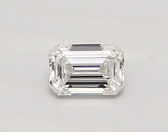 0.4ct EMERALD D VVS1 Lab diamond