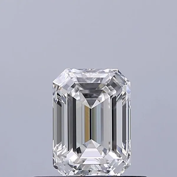0.5ct EMERALD F VVS1 Natural diamond