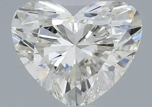 1ct HEART G VVS2 Lab diamond