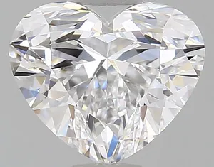 0.72ct HEART D VS2 Natural diamond