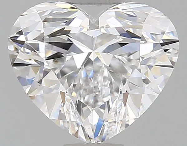 0.72ct HEART D VS2 Natural diamond