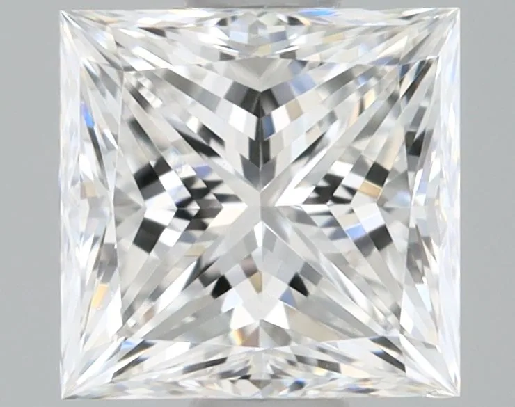 0.70ct PRINCESS F VVS2 Natural diamond