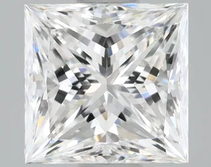 0.7ct PRINCESS F VVS2 Natural diamond