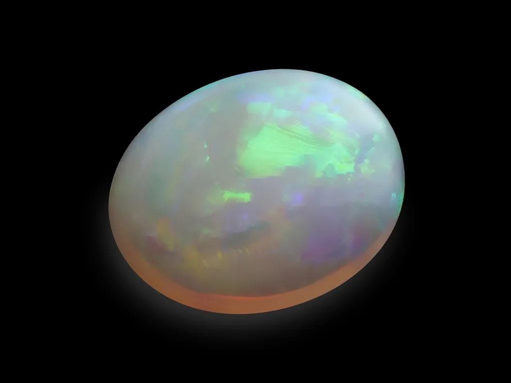 1.61ct Parti Opal, Oval gemstone