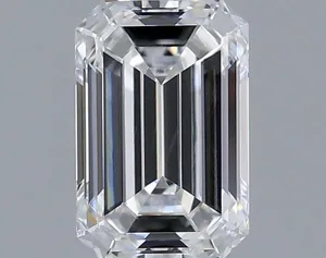 0.49ct EMERALD D VS2 Lab diamond