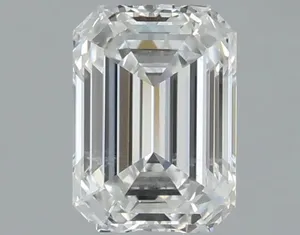 0.42ct EMERALD E SI1 Natural diamond