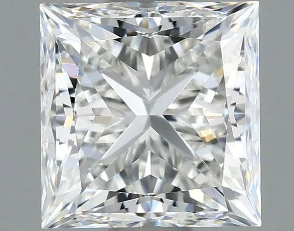 0.91ct PRINCESS H VVS2 Natural diamond