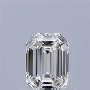 0.43ct EMERALD F VS1 Natural diamond