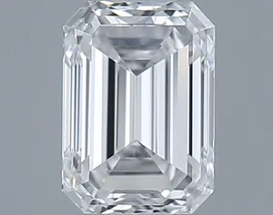 0.4ct EMERALD D VVS2 Natural diamond