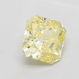 1.01ct RADIANT Fancy Intense Yellow VS2 Coloured Lab diamond
