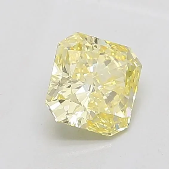 1.01ct RADIANT Fancy Intense Yellow VS2 Coloured Lab diamond