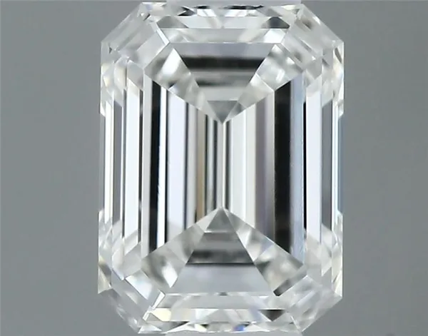 0.3ct EMERALD F VVS2 Natural diamond