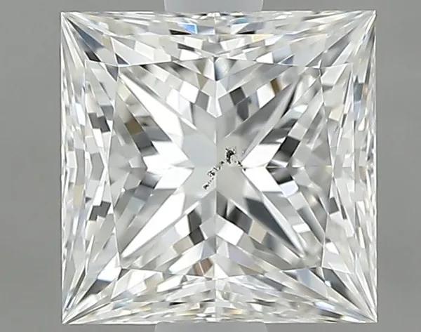 1.13ct PRINCESS H SI1 Natural diamond