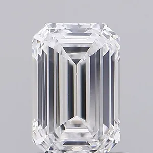 0.7ct EMERALD D VS2 Natural diamond