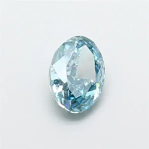 1.17ct OVAL Fancy Vivid Blue VS1 Coloured Lab diamond