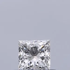 0.31ct PRINCESS D IF Natural diamond