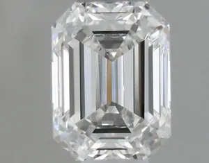 0.31ct EMERALD F VVS2 Natural diamond