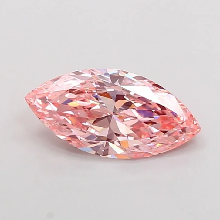 2.00ct MARQUISE Fancy Vivid Pink VS1 Coloured Lab diamond
