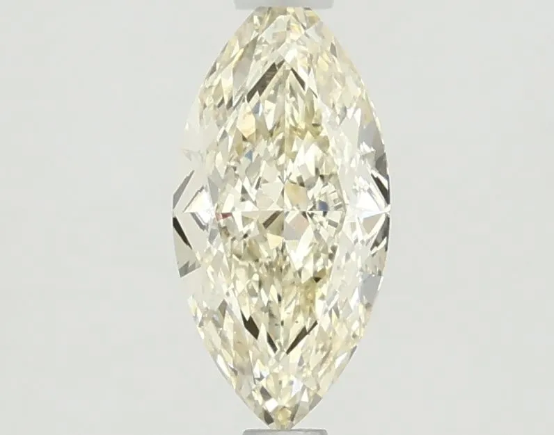 1.15ct MARQUISE Fancy Light Yellow VS1 Coloured Lab diamond