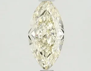 1.15ct MARQUISE Fancy Light Yellow VS1 Coloured Lab diamond