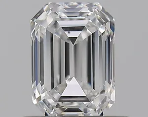 0.55ct EMERALD E IF Natural diamond