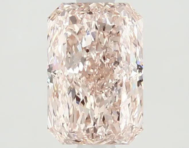 1.25ct RADIANT Fancy Intense Pink VVS2 Coloured Lab diamond