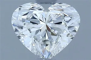 0.72ct HEART G VS2 Natural diamond