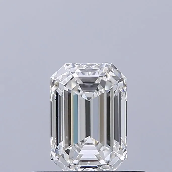 0.51ct EMERALD F VS1 Natural diamond
