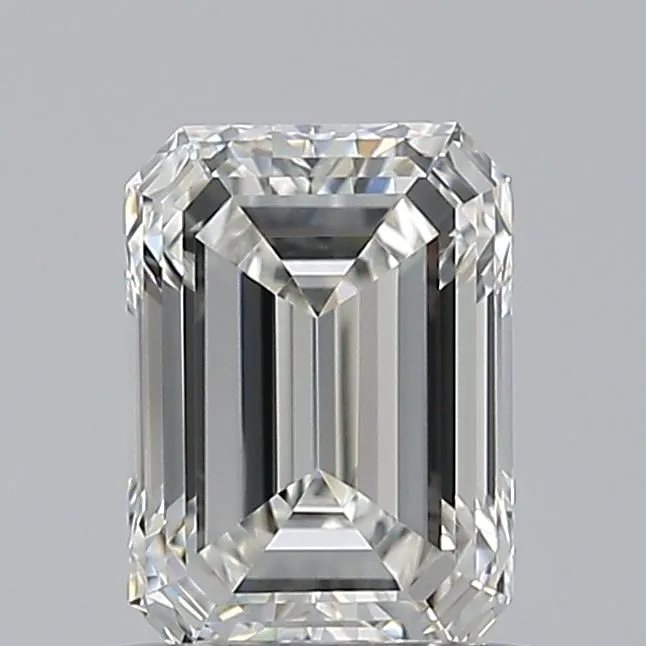 0.80ct EMERALD H VVS2 Natural diamond