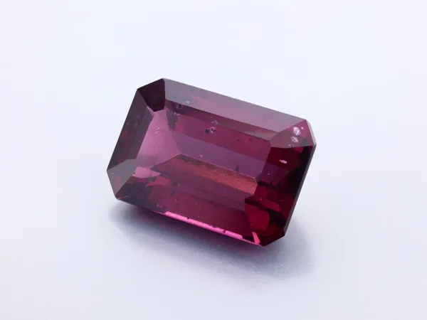 6.22ct Purple Garnet, Emerald Cut gemstone