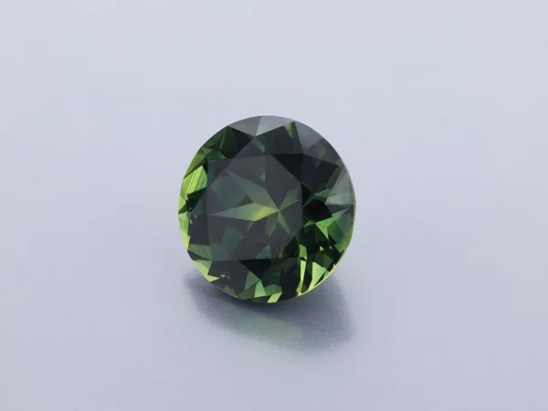 3.94ct Parti Sapphire, Round cut gemstone