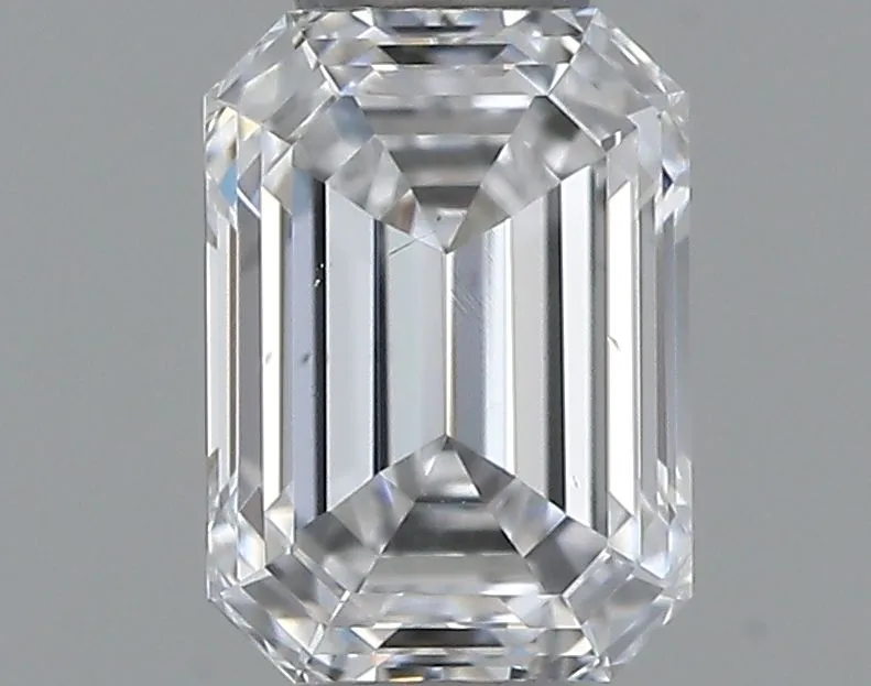 0.37ct EMERALD D SI1 Natural diamond