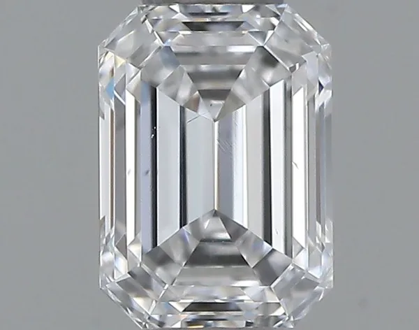 0.37ct EMERALD D SI1 Natural diamond