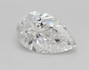 0.83ct PEAR D VVS1 Lab diamond
