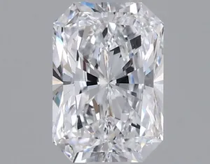 0.85ct RADIANT E VVS2 Lab diamond