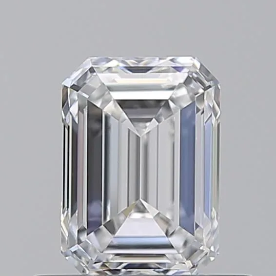 0.71ct EMERALD D VVS2 Natural diamond