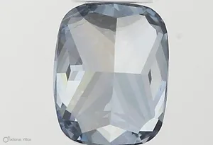 0.62ct CUSHION Fancy Vivid Blue SI1 Coloured Lab diamond
