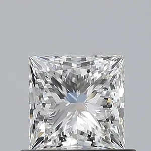 0.7ct PRINCESS F VVS1 Natural diamond