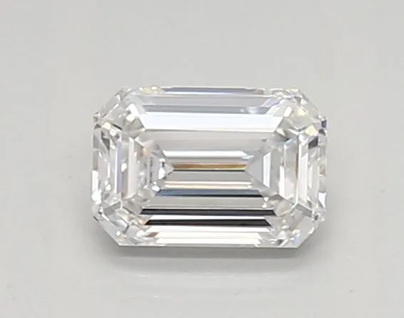 0.43ct EMERALD D VVS1 Lab diamond