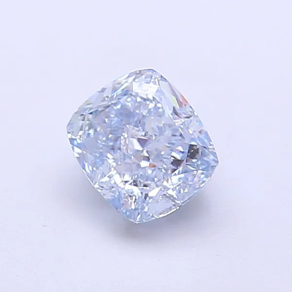 1.01ct CUSHION Fancy Intense Blue VS2 Coloured Lab diamond
