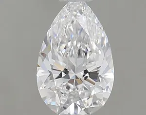 0.42ct PEAR D VVS2 Natural diamond