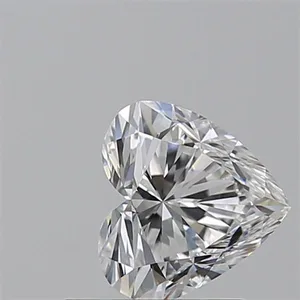 1ct HEART D VVS2 Natural diamond