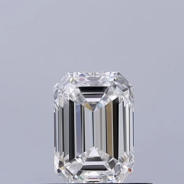 0.5ct EMERALD F VVS1 Natural diamond